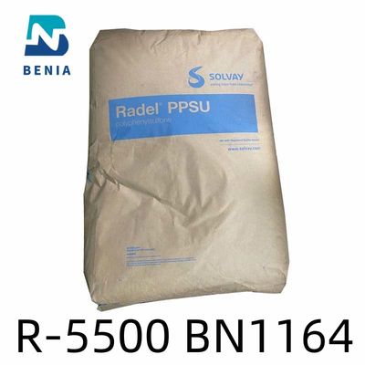 Пластмасса смолы BN1164 Solvay Radel R-5500 PPSU непрозрачная проектируя