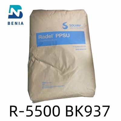 Solvay Radel R-5500 BK937 PPSU пластиковое, полностью материал PPSU цвета непрозрачный