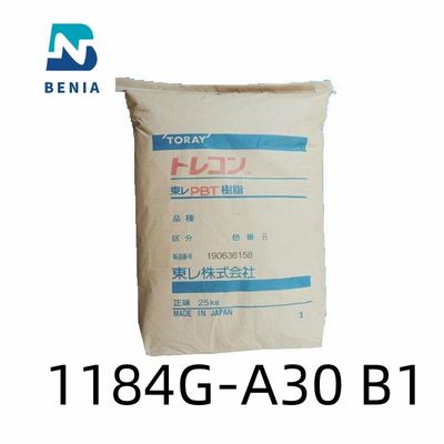 Терефталат Toraycon 1184G-A30 B1 полибутилена TORAY GF30 PBT прочное