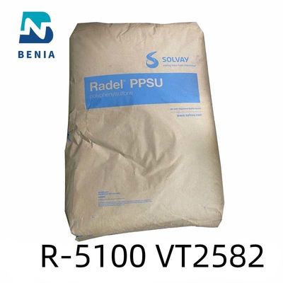 Непрозрачное инженерства смолы Solvay PPSU Radel R-5100 VT2582 Polyphenylsulfone пластиковое весь цвет