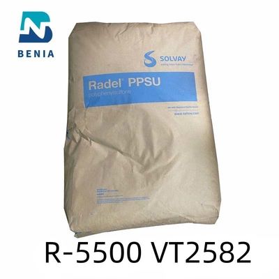 Непрозрачное инженерства смолы Solvay PPSU Radel R-5500 VT2582 Polyphenylsulfone пластиковое весь цвет