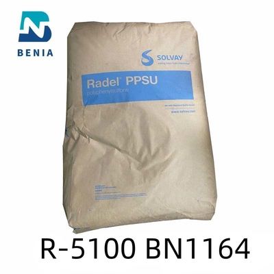 Непрозрачное инженерства смолы Solvay PPSU Radel R-5100 BN1164 Polyphenylsulfone пластиковое весь цвет