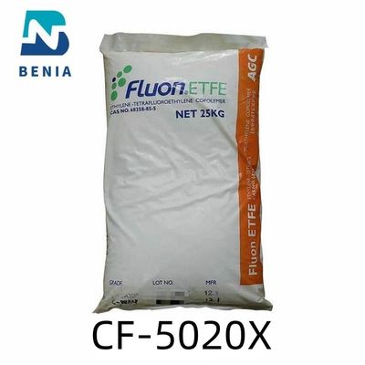 Порошок лепешки девственницы фторопластов ETFE AGC Fluon ETFE CF-5020X В ЗАПАСЕ весь цвет