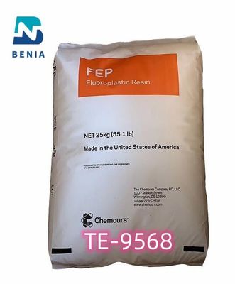 Порошок лепешки девственницы фторопластов FEP Du Pont FEP TE-9568 В ЗАПАСЕ весь цвет
