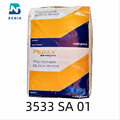 Лепешка девственницы инжекционного метода литья эластомера SA 01 Arkema Pebax 3533 термопластиковая весь цвет
