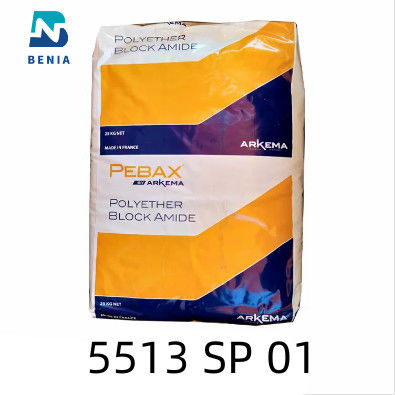 Жара эластомера SP 01 Arkema Pebax 5513 термопластиковая и УЛЬТРАФИОЛЕТОВАЯ устойчивая лепешка девственницы весь цвет