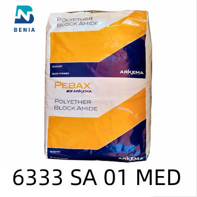Лепешка девственницы применения термопластикового эластомера MED SA 01 Arkema Pebax 6333 медицинская весь цвет
