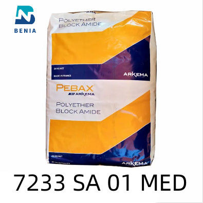 Лепешка девственницы применения термопластикового эластомера MED SA 01 Arkema Pebax 7233 медицинская весь цвет