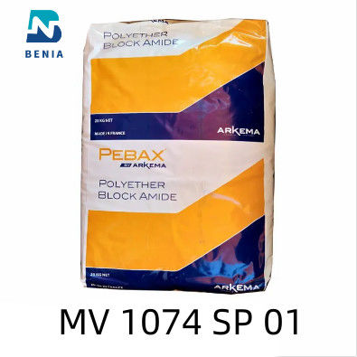 Жара 1074 эластомера SP 01 Arkema Pebax MV термопластиковая и УЛЬТРАФИОЛЕТОВАЯ устойчивая лепешка девственницы весь цвет