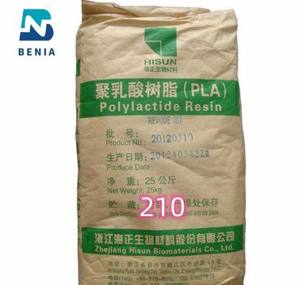 Hisun PLA Resin REVODE 210 Полимолочная кислота Биобазированные гранулы PLA для биоразлагаемого компостируемого